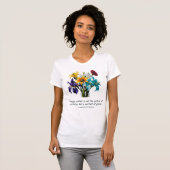 Christian Inspirational Floral Mother T-Shirt (Devant entier)