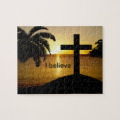 Christian Je Crois Thème Adulte Jigsaw Puzzles (Horizontal)