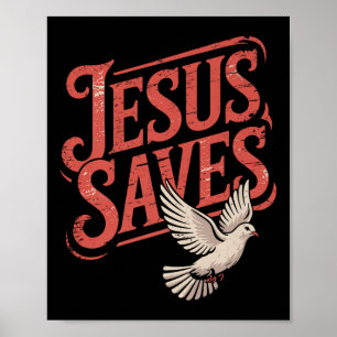 Christian Jesus redt premie Poster