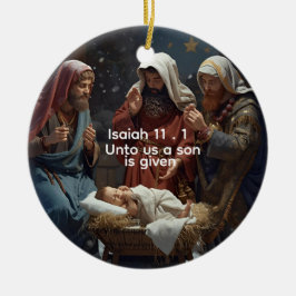 Christian Journal for Her, Bible Scriptures  Keramisch Ornament