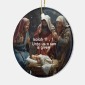 Christian Journal for Her, Bible Scriptures  Keramisch Ornament (Links)