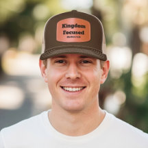 Christian Leather Patch Custom Bible Verse Cap