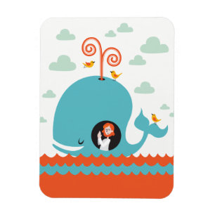 Christian Magnet Bible Story Jonah And The Whale Magneet