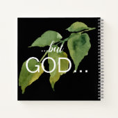 Christian mais God Foliing Black Prayer Journal (Dos)