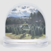 Christian Message, Globe des neiges de Noël (Arrière)