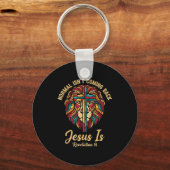 Christian Mosaic Normal Isn't Coming Back Jesus Is Sleutelhanger (Voorkant)