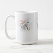 Christian Mug | “Be still” Floral Script Koffiemok (Links)