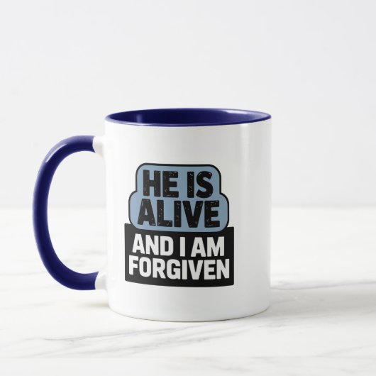 Christian Mug HE EST VIVANT (Gauche)
