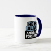 Christian Mug HE EST VIVANT (Devant droit)