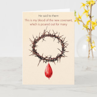 Christian Passover Card Kaart