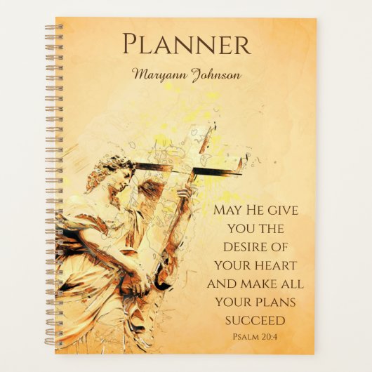 Christian Planner avec Verse biblique (Devant)