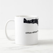 Christian Pole Vault Philippians 3:14 Café Mug (Gauche)