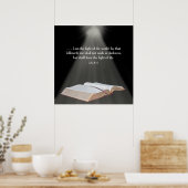 Christian Poster - Je suis ....World - Verset bibl (Cuisine)