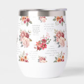 Christian PRAYER Peach Floral (Gauche)
