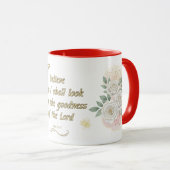 Christian Psalm 27:13 Coffee Mug (Devant droit)