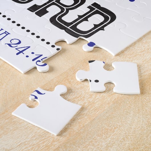 Christian Puzzle With The Bible Scriptur Joshua 24 (Côté)