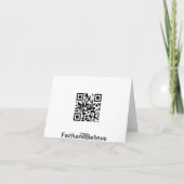 Christian Religieux Carte pour notes de Noël (Dos)