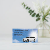 Christian Ride Hailing Service Carte de visite (Debout devant)