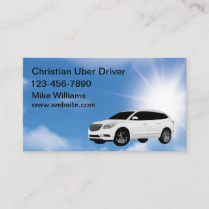 Christian Ride Hailing Service Carte de visite