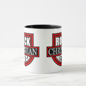 Christian Rock/Metal White/Black Coffee Mug (Centre)