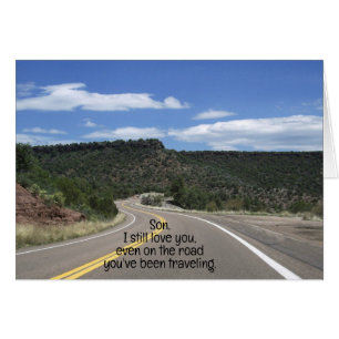 Christian Son Détenu Carte de voeux Message évangi