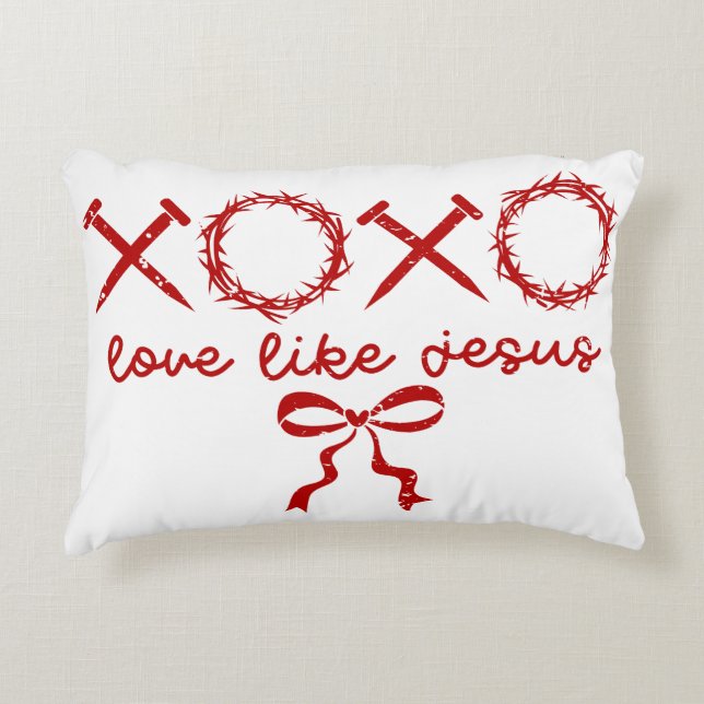 Christian Symbolism Accent Kussen (Voorkant)