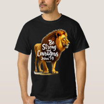Christian T-shirt | Soyez forts et courageux