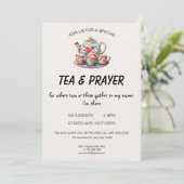 Christian Tea & Prière Invitation (Debout devant)