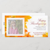 Christian Thanksgiving Carte photo (Devant / Derrière)