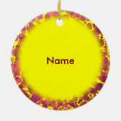 Christian This Little Light custom name ornament (Achterkant)