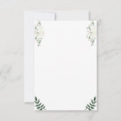 Christian Wedding RSVP Card with Cross (Dos)