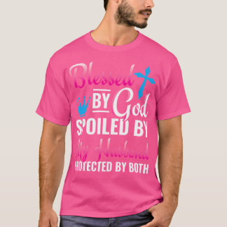 Christian Wife Jesus Blessed By God Spoiled By My T-shirt