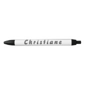 Christiane Kugelschreiber Zwarte Inkt Pen (Voorkant)