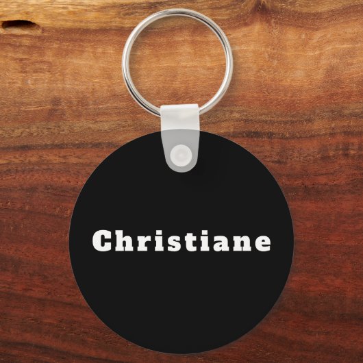 Christiane Sleutelhanger (Achterkant)