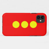 Christiania Flag Case-Mate iPhone Case (Achterkant (horizontaal))