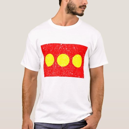 Christiania Flag T-shirt (Voorkant)
