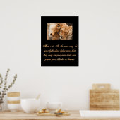 Christianity Scripture Matt 5:16 Poster (Keuken)