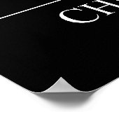 CHRISTIANS WEET HET - een tovenaar deed het Poster (Hoek)