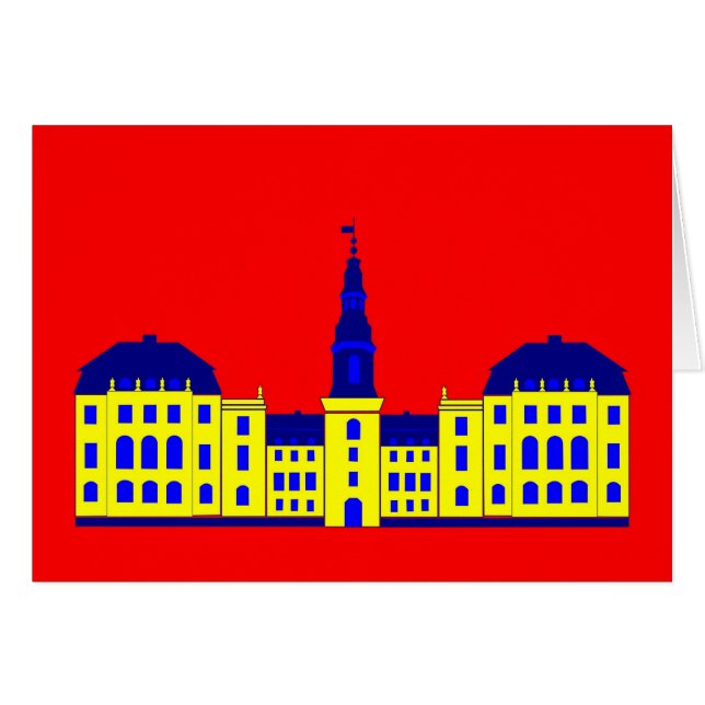 Christiansborg - geel (Voorkant Horizontaal)