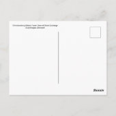 Christiansborg Palace Tower Uitzicht van de Beurs Briefkaart (Achterkant)