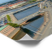 Christiansborg Palace Tower Uitzicht van de Beurs Poster (Hoek)