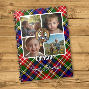 Christie Familie Foto Collage Notitieboek