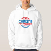 Christie voor President Hoodie (Voorkant)