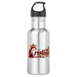 Christina Robijn Crystal Luxe Naam Waterfles