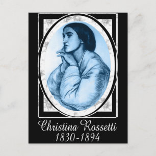 Christina Rossetti Briefkaart