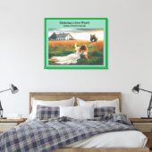 Christina's Nieuwe Wereld Canvas Afdruk (Insitu (Slaapkamer))