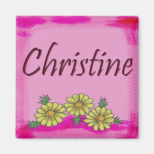 Christine Daisy Christine Magneet