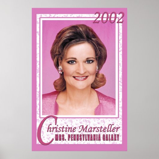 Christine - Mrs PA Poster (Voorkant)