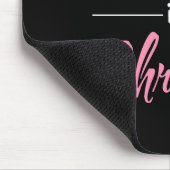 Christine Natuurlijk ben ik Geweldige dat ik Chris Muismat (Hoek)