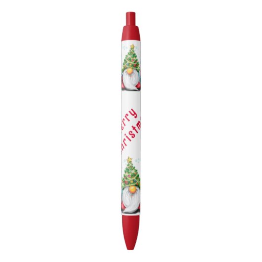 Christma Gnome avec stylo cadeau pour vous (devant Vertical)